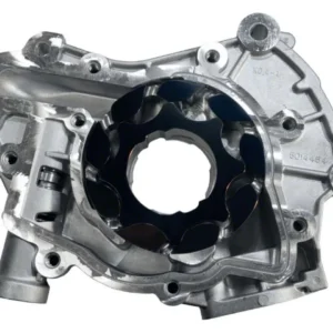 Boundary Racing Pumps Billet Oil Pump with Gear Vane Ported and Billet Back Plate; MartenWear Treated (18-26 5.0L F-150)