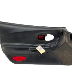 2004 Chevy C5 Corvette LH Driver Interior Door Panel OEM Black