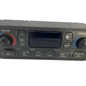 2004 Chevy C5 Corvette Dual Zone Temperature HVAC Dash Climate Control Unit Switch Panel OEM