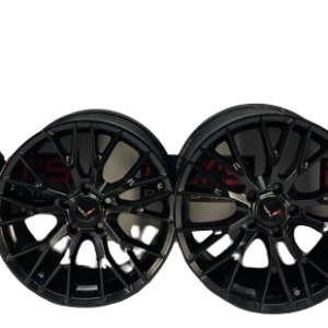 2008 Chevy C6 Corvette ZR1 ZR-1 Reproduction Wheels Fronts 18X8.5 Rears 19X10