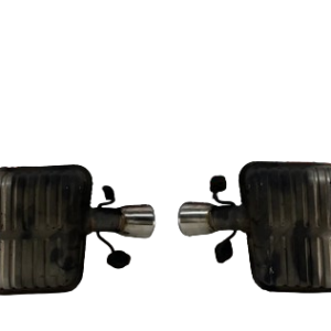 2009 Cadillac CTS-V Sedan RH & LH Factory Exhaust Mufflers OEM