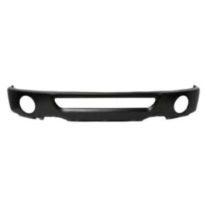 Replacement Front Bumper with Fog Light Openings; Black (06-08 F-150)