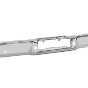 Rear Bumper; Pre-Drilled for Backup Sensors; Chrome (04-08 F-150 Styleside)