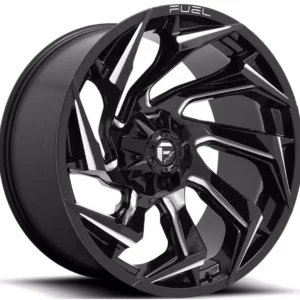 Fuel Milled Gloss Black Reaction Wheels