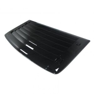 Hummer H3 & H3T Gloss Black Hood Deck Vent Panel W/ Handle Covers