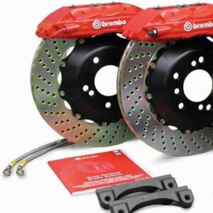 Hummer H2 Brembo Gran Turismo Brake Kit with 4 Piston 380×32 Disc & 2-Piece Rotor – Rear – 2Bx.9002A