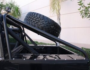 HC Slant Back Tire Carrier – Soft Top (H1/HMMWV)