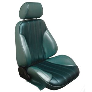 Chevelle Deluxe Interior, Touring II, Front Bucket Seat, Two Tone, 1966