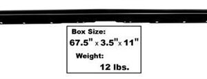 1967 – 1968 Camaro New Premium Quality Rear Bumper, Black EDP Coated