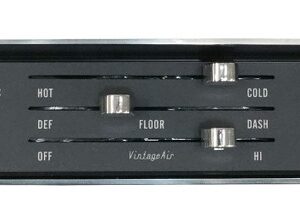 1967 – 1968 Camaro Vintage Air A/C & Heater Control Panel, Billet Aluminum
