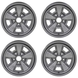 1970-81 Z28- Style 5 Spoke 15 “X 7” Steel Wheel Set