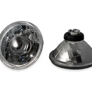 7 Inch Round Projector Headlights, Chrome (71-73 Chevelle)