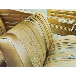 Full Size Chevy Seat Cover Set, Cloth, 2-Door Hardtop, Impala, 1967 (Impala Sports Coupe, Two-Door)